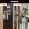 Master Lock Master Lock 1-1/2 in. H X 7/8 in. W X 2 in. L Steel 4-Pin Cylinder Exterior Padlock, PK2 5T - alternate 2